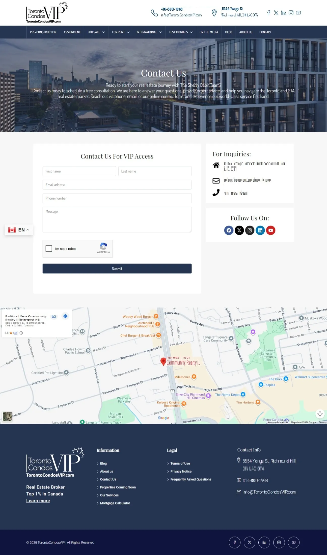 Toronto-Condos-Contact